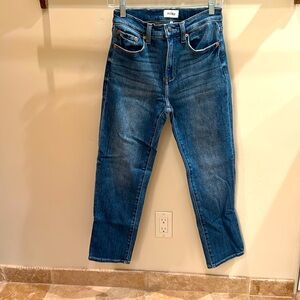 Pistola Straight Leg Ankle Jean in Medium Was